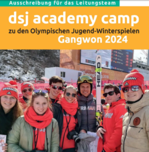 Ausschreibung dsj academy camp 2024